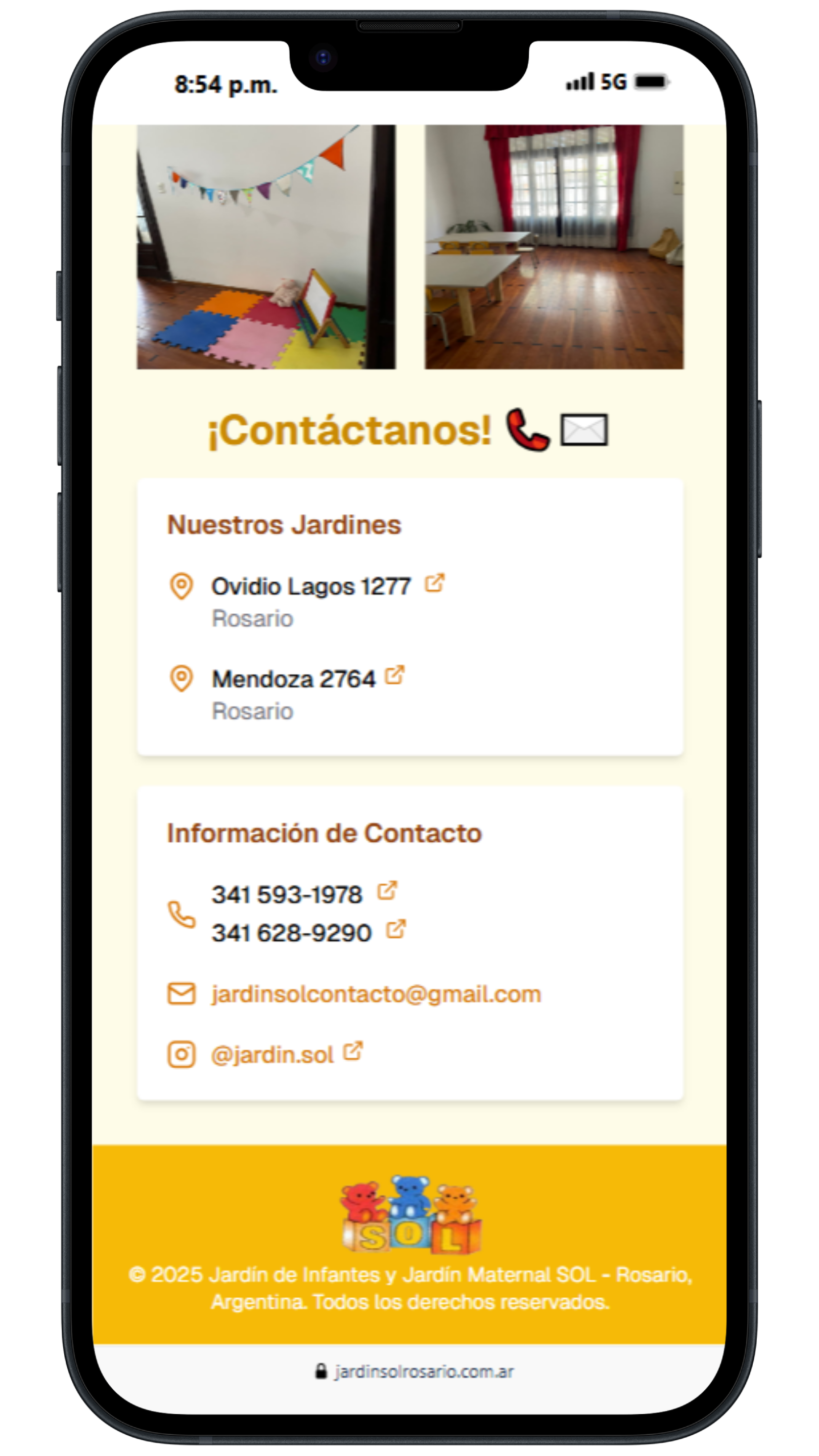 Proyecto Jardín de Infantes SOL mobile