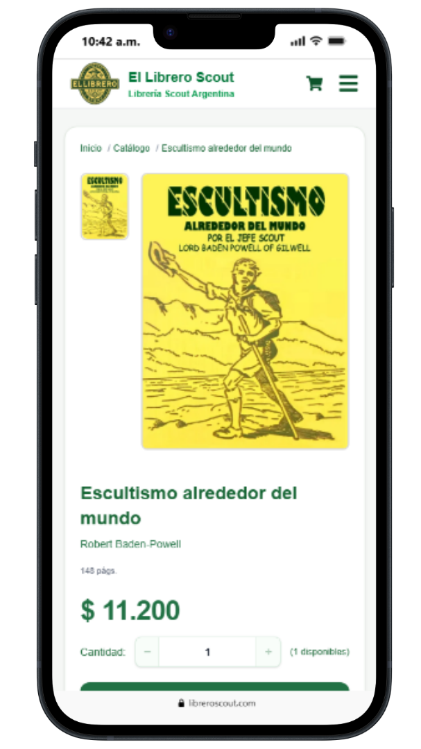 Proyecto El Librero Scout mobile